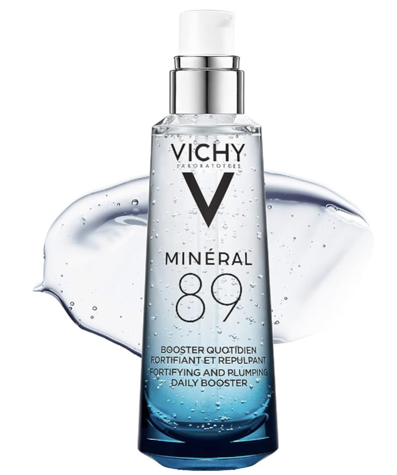 Vichy Mineral 89 Hydrating Hyaluronic Acid Serum and Daily Face Moisturizer For Stronger, Healthier Looking Skin